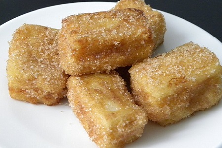 Dulces. Leche frita.